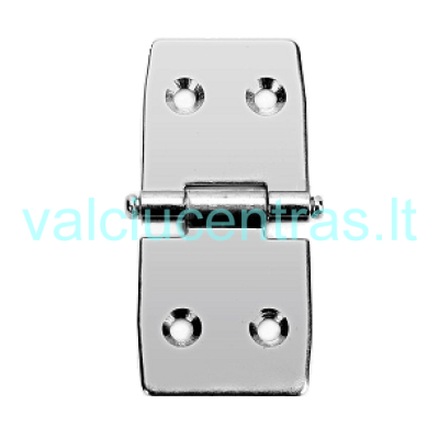 Nerūdijančio plieno lankstas 38 x 80 mm